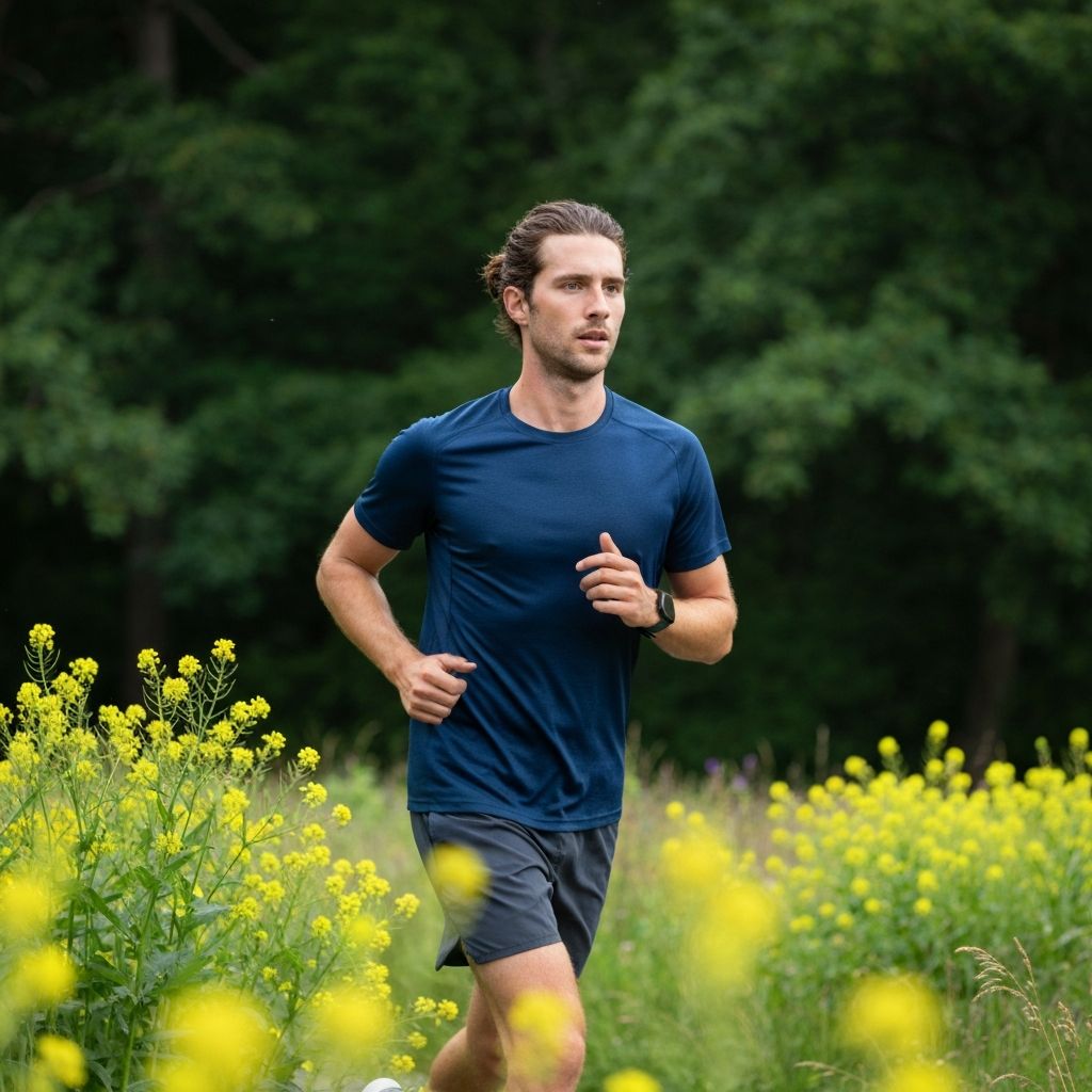 Active lifestyle and healthy daily routine